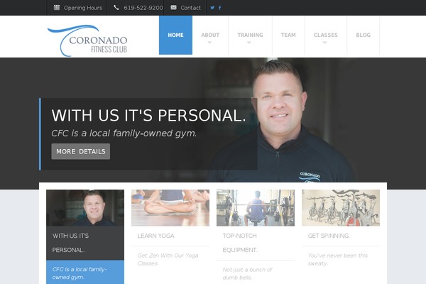 Fit Wp theme site design template sample