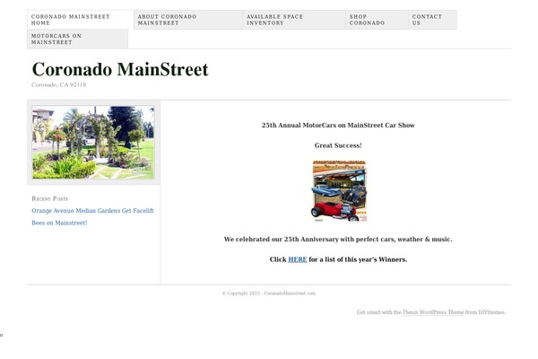 Thesis 1.8.5 theme site design template sample