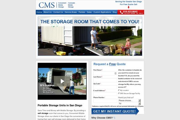 Cms theme site design template sample