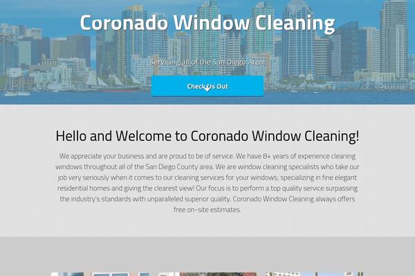 coronadowindowcleaning.com site used SilverStone
