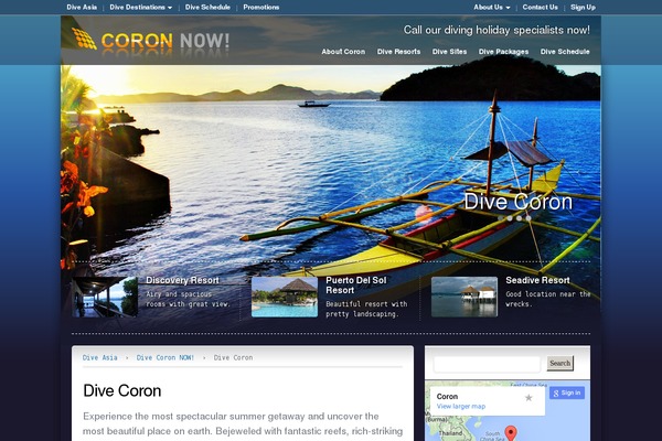 Vulcan theme site design template sample