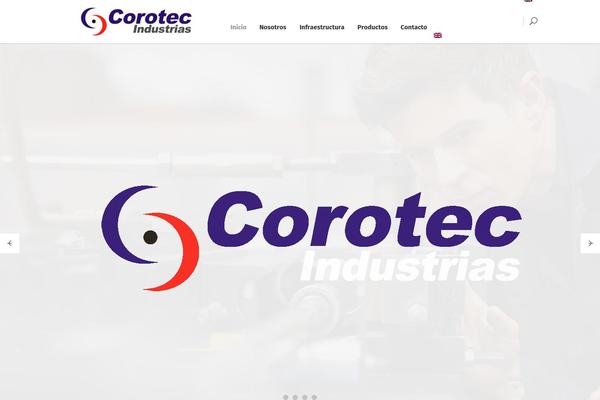 Industrialist theme site design template sample