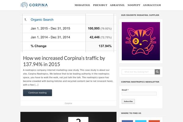 Site using Universal Star Rating plugin