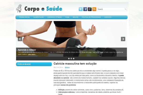 Weightloss theme websites examples