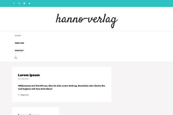 Generatepress-child theme site design template sample