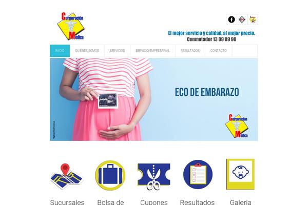 MediCure theme site design template sample