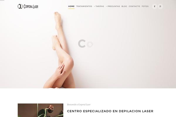 Zap theme site design template sample