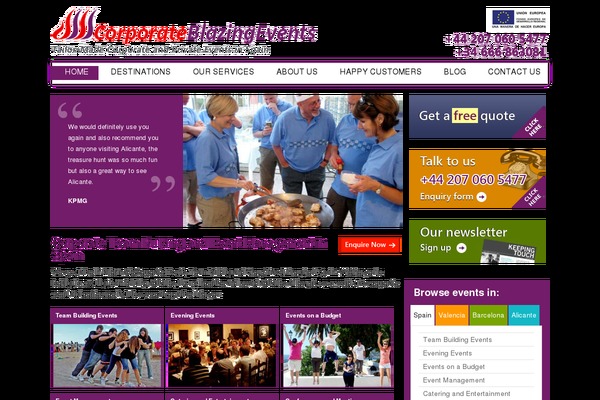 Site using Cornerstone plugin