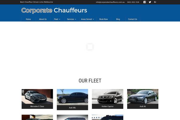Frontier Child theme site design template sample