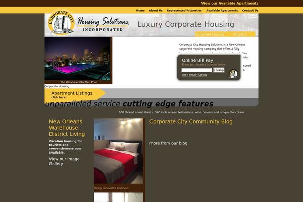 Ccc theme site design template sample