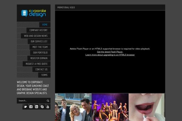 Showycase theme site design template sample