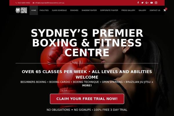 Impreza theme site design template sample