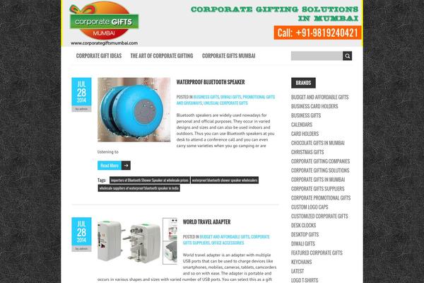 BoldR Lite theme site design template sample