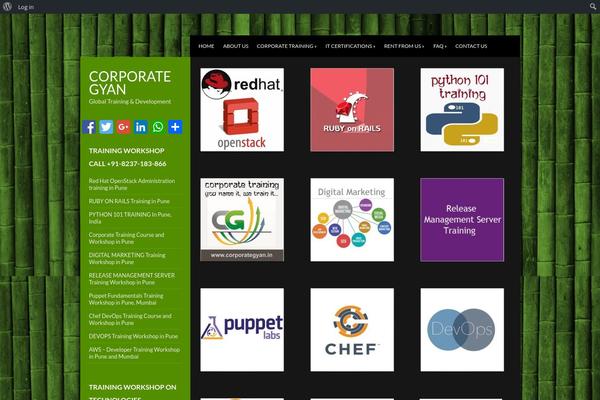 Xenon theme site design template sample