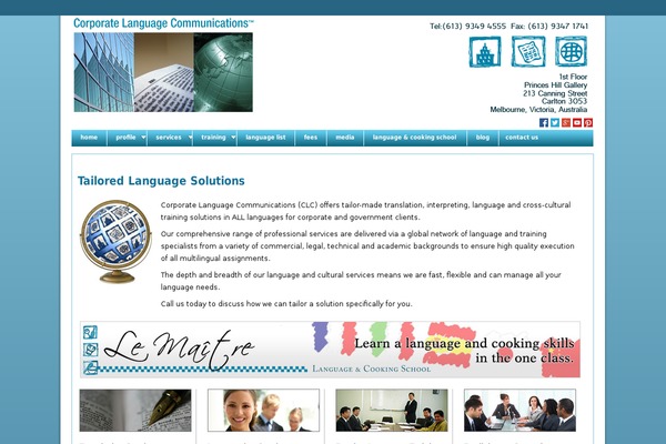 corporatelanguage.com.au site used Clc
