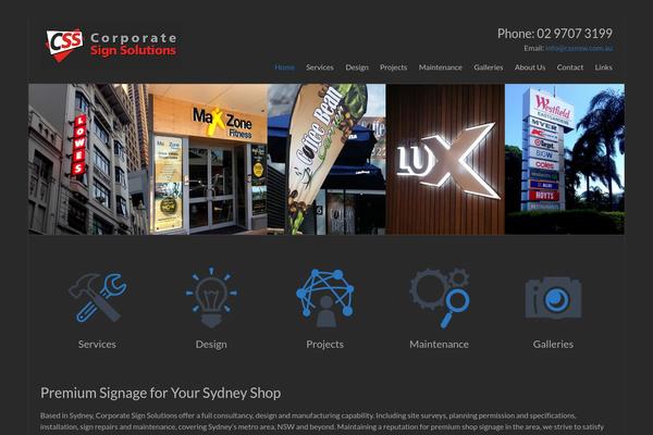 Spacious Pro theme site design template sample