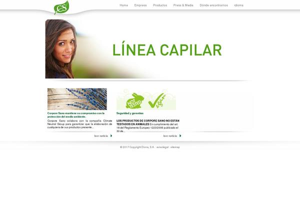 naturalezayvida theme websites examples