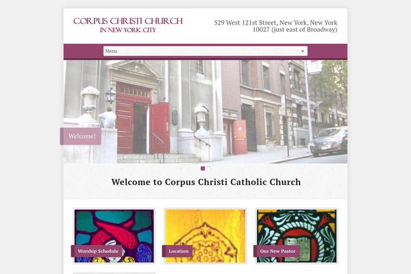 Risen theme site design template sample