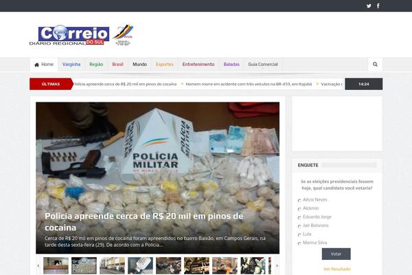 correiodosul.com site used News-24x7