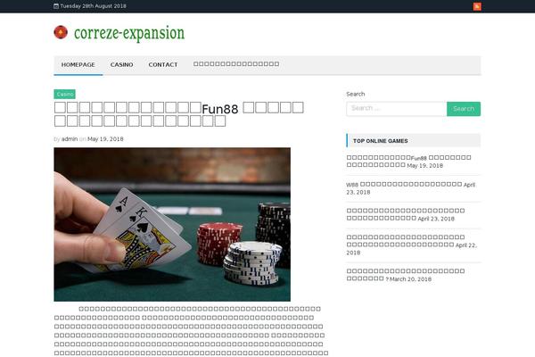 Verb Lite theme site design template sample