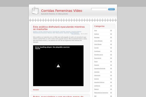 Modern Notepad theme site design template sample