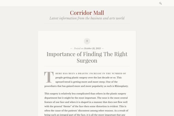 Libretto theme site design template sample