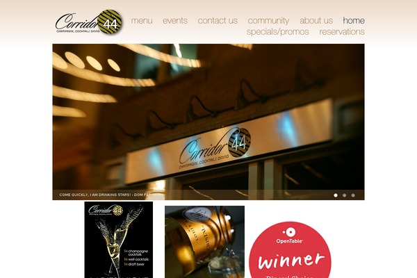 Delirium theme site design template sample
