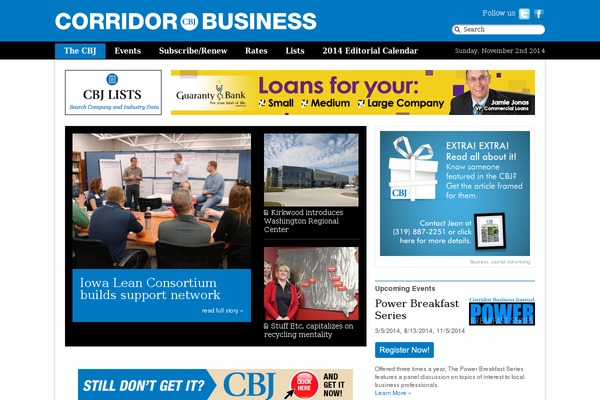 corridor theme websites examples
