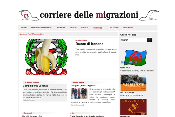 Magazinum theme site design template sample