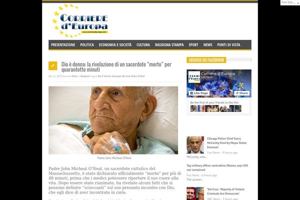 CNEWS theme site design template sample