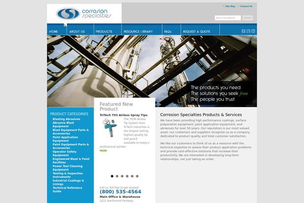 Cs theme site design template sample
