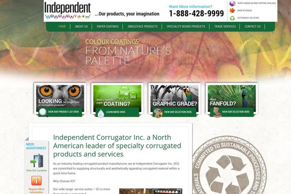 corrugated-sheets.com site used Ici