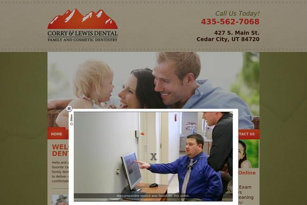 corryandlewisdental.com site used Dentalcmo