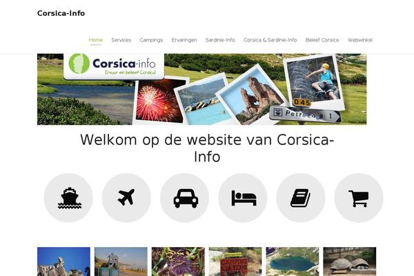 Omega theme site design template sample