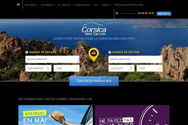 corsica-rent-car.com site used Corsicarentcar