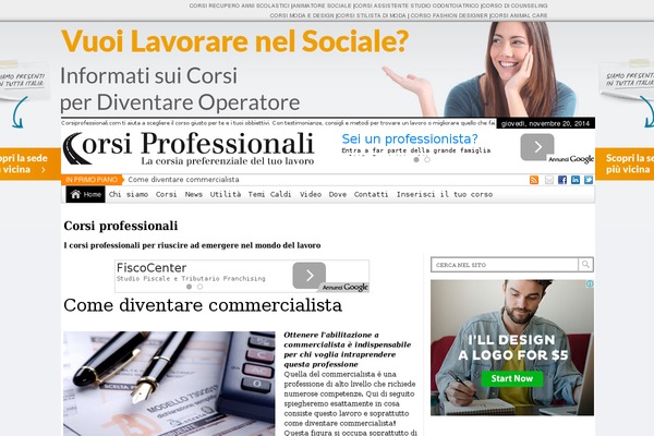 corsiprofessionali.com site used Goodnews 5.5