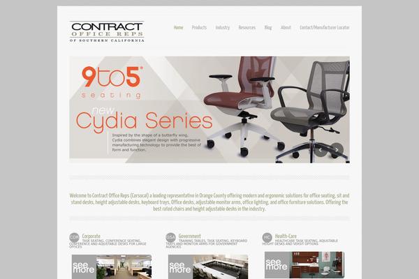 corsocal.com site used Revelation-theme