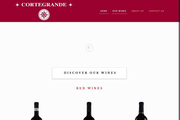 Site using WPFront Scroll Top plugin