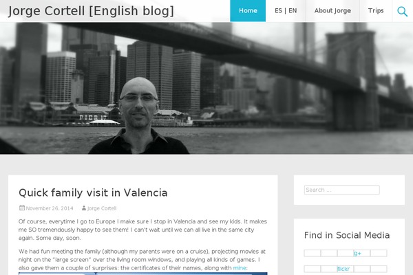 Radiate theme site design template sample