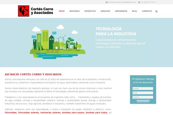 Jupiter theme site design template sample