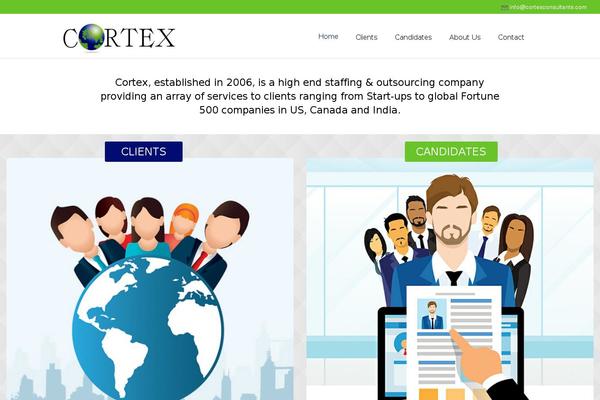 Ample theme site design template sample