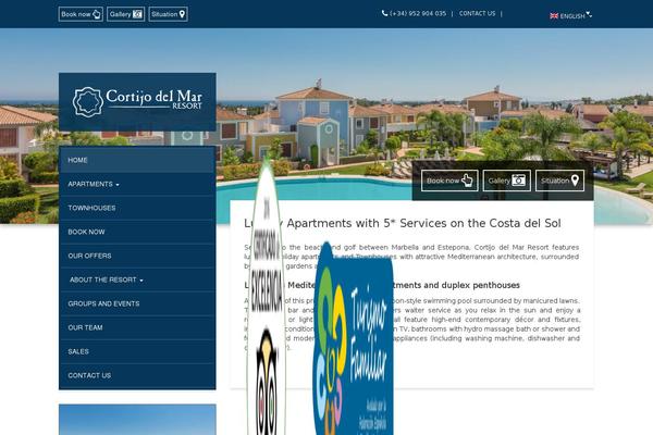 cortijodelmarresort.com site used Cortijodelmar