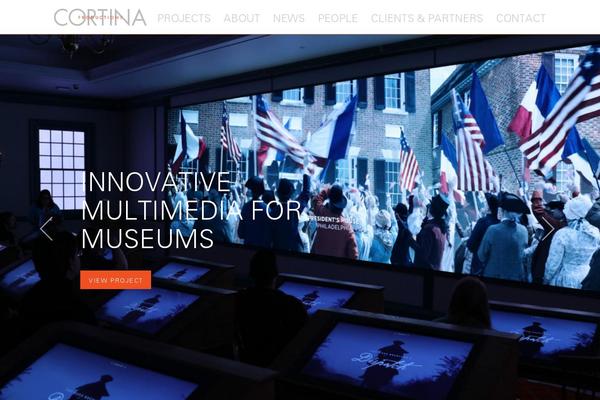 cortinaproductions.com site used Cortina