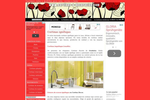 ColdBlue theme site design template sample