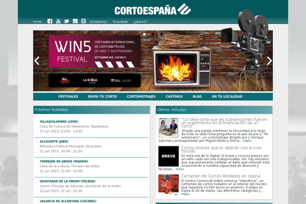 News theme site design template sample