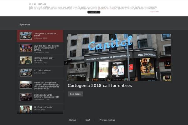 Solar theme site design template sample