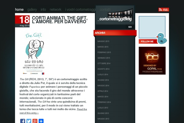 cortometraggiblog.it site used Imprezz