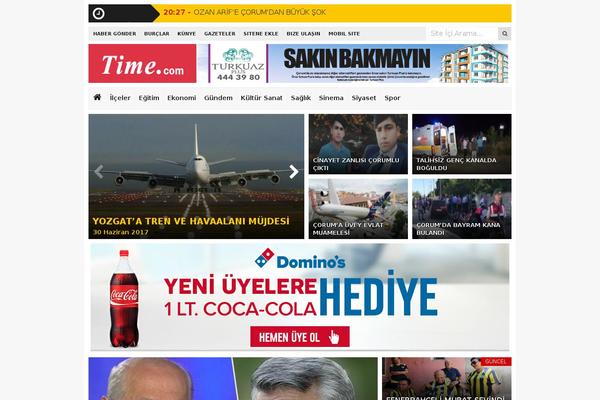 corumtime.com site used Thehaberv5