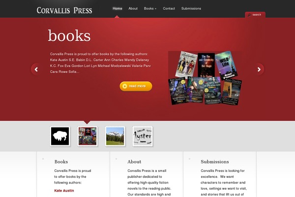 TheCorporation theme site design template sample