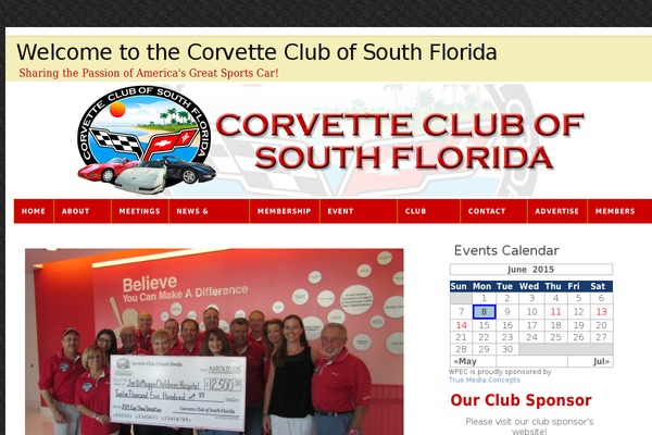 corvetteclubofsouthflorida.com site used Adventuretour